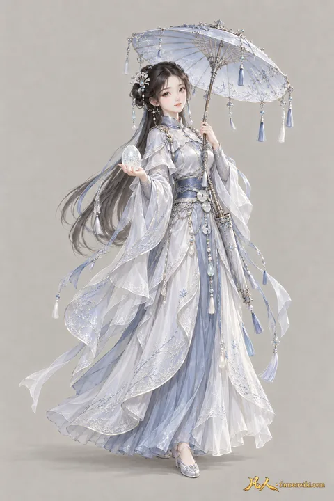 白瑶怡 · 人界篇 · 北夜小极宫 · 外事长老 · 动作 · AI 生成