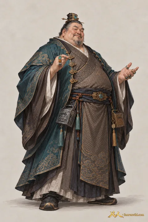 粲苦 · 人界篇 · 天机阁 · 阁主 · 动作 · AI 生成