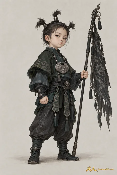 车老妖 · 人界篇 · 万妖谷 · 化神妖修之化身 · 主立绘 · AI 生成