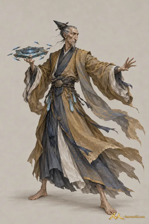 风老怪 · 人界篇 · 大晋 · 化神修士 · 动作 · AI 生成