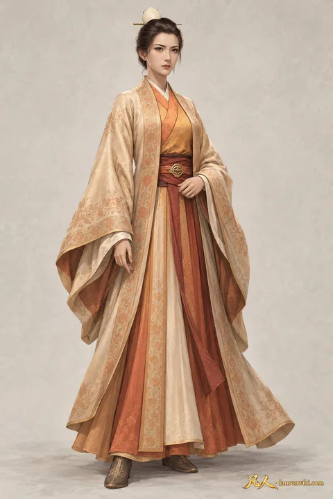 红拂 · 黄枫谷 · 结丹女修 · AI 生成