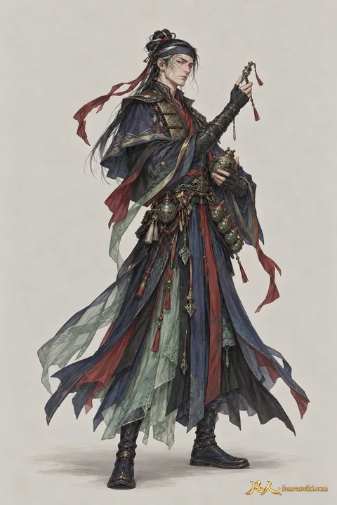 花天奇 · 人界篇 · 毒圣门 · 南疆 · 动作 · AI 生成