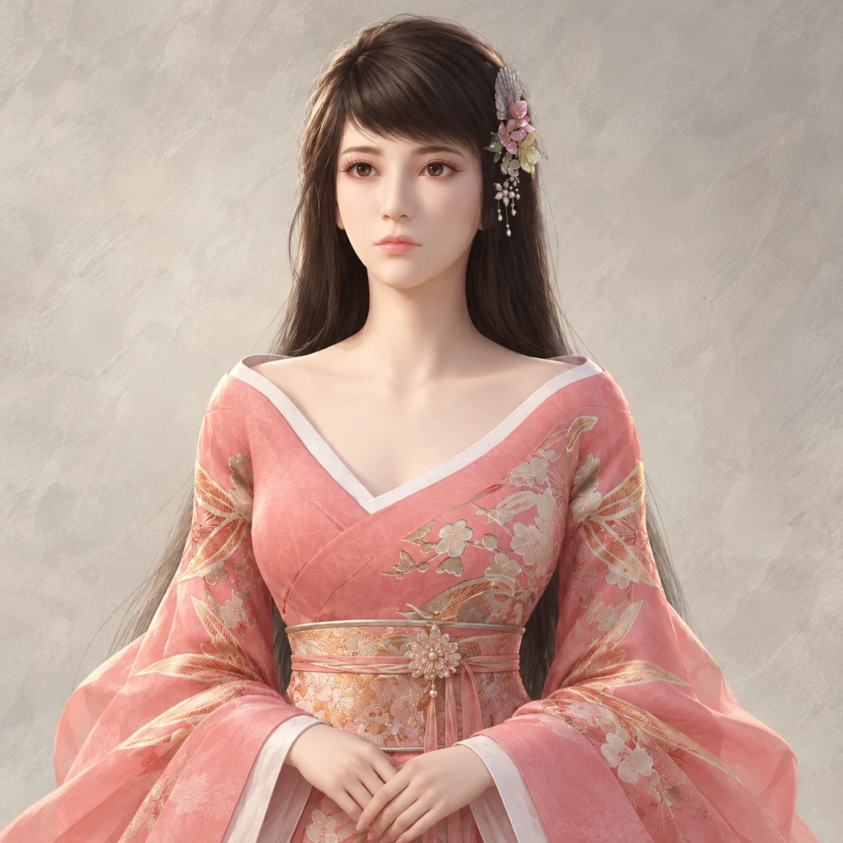 墨彩环 · 参考图常态 · AI 生成