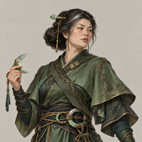 木夫人 · 人界篇 · 化仙宗 · 南疆 · 头像 · AI 生成