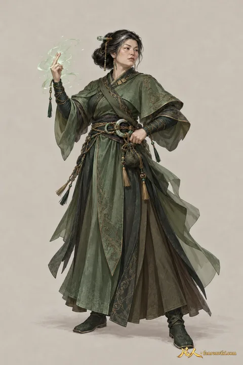 木夫人 · 人界篇 · 化仙宗 · 南疆 · 动作 · AI 生成