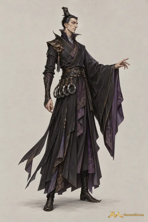 七妙真人 · 人界篇 · 天魔宗 · 执法长老 · 主立绘 · AI 生成