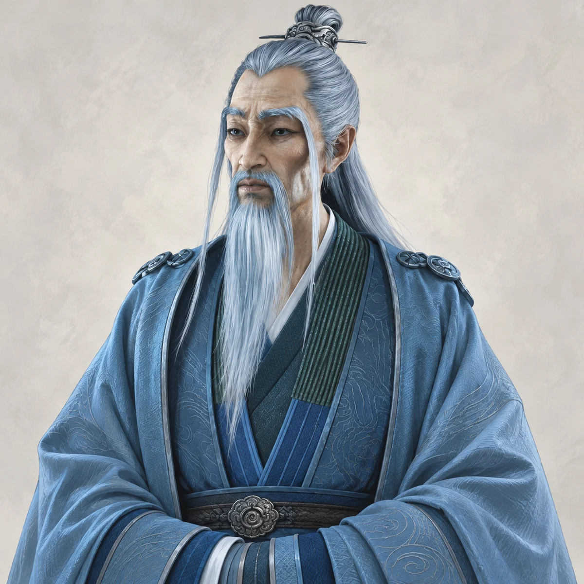 青易居士 · 参考图常态 · AI 生成
