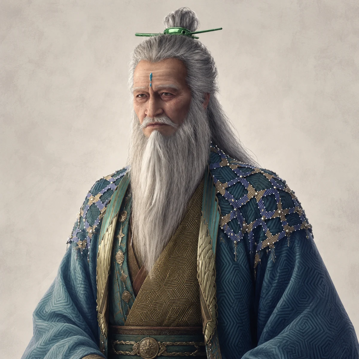 天晶真人 · 参考图常态 · AI 生成