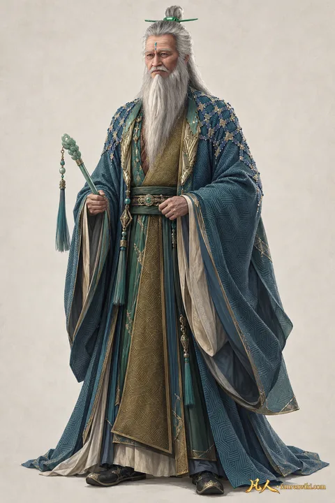 天晶真人 · 参考图常态 · AI 生成