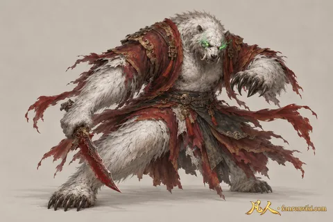 万年尸熊 · 人界篇 · 万妖谷 · 副谷主 · 动作 · AI 生成