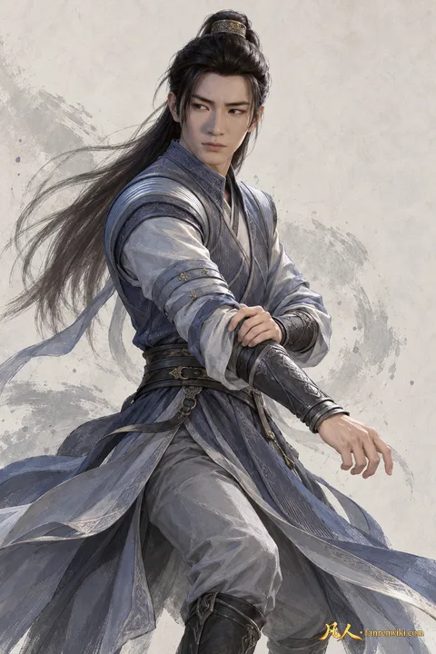 武炫 · 自然行动／斗法姿态 · AI 生成