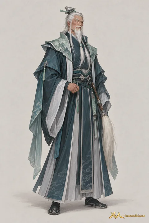 玄青子 · 人界篇 · 太一门 · 正道 · 主立绘 · AI 生成