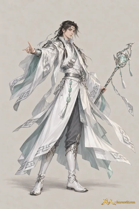 徐大仙师 · 人界篇 · 天澜圣殿 · 草原大仙师 · 动作 · AI 生成
