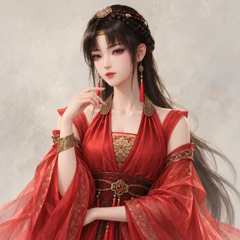 妍丽 · 参考图常态 · AI 生成
