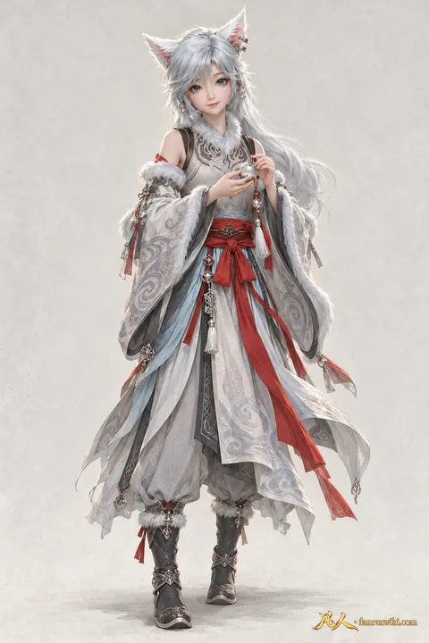 银月 · 参考图常态 · AI 生成
