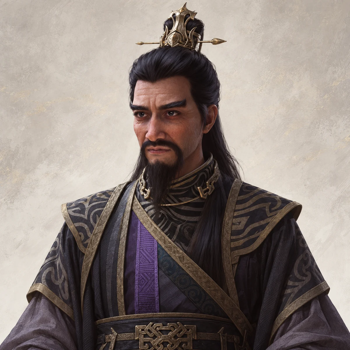 赵长老（妙音门） · 参考图常态 · AI 生成