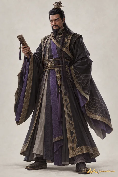赵长老（妙音门） · 参考图常态 · AI 生成