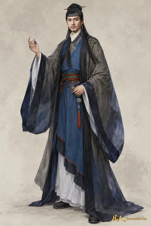 仲神师 · 参考图常态 · AI 生成