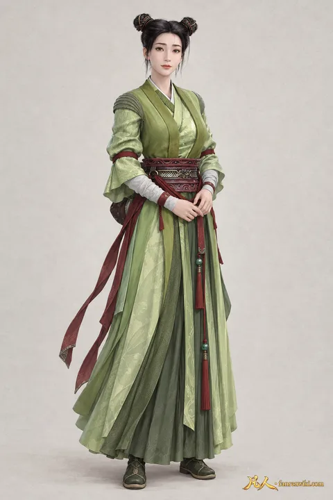 钟卫娘 · 参考图常态 · AI 生成